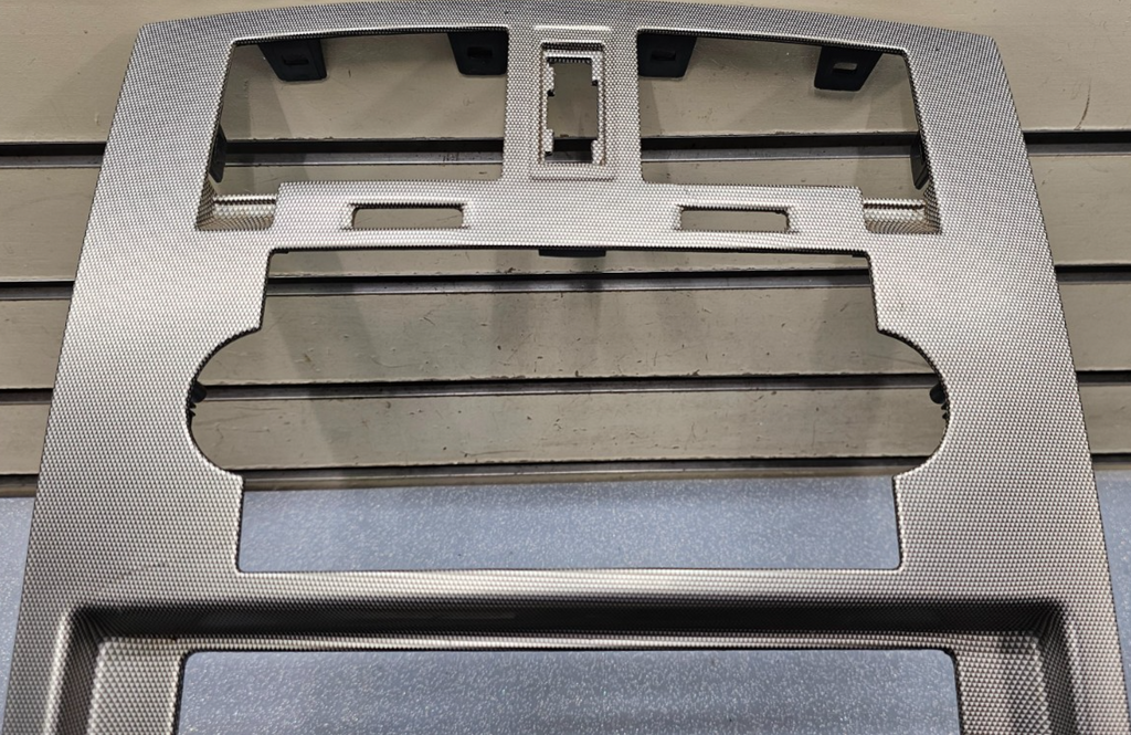 🔥05-07 Dodge DAKOTA Center Dash Radio Stereo Bezel Climate Trim Panel GRAY B12