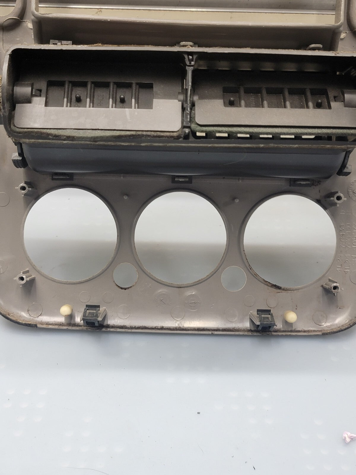 🔥02-05 FORD EXPLORER RADIO AUDIO CLIMATE TEMPERATURE CONTROL BEZEL carbon fiber