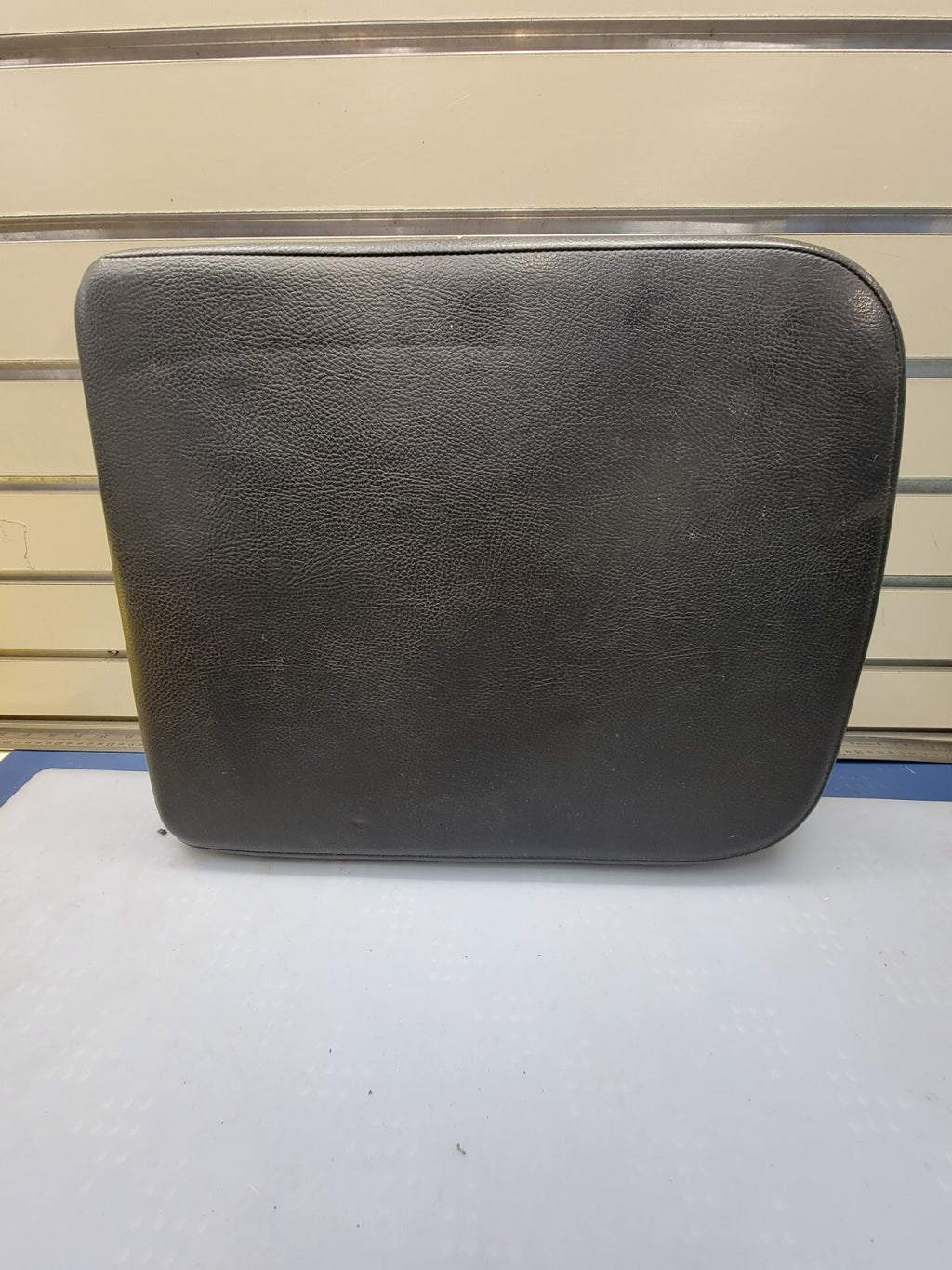 🔥2002-2008 Dodge RAM Center Console Jump Seat ARMREST Cover Lid Leather Black