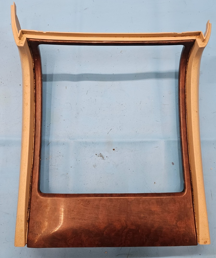 🔥03-06 Escalade Lower Bezel Center Console Cup Holder Panel Cover Assembly Wood