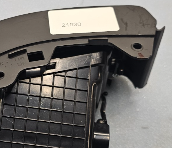 🔥07-10 HYUNDAI ELANTRA LEFT DRIVER DASH AC A/C HVAC HEATER AIR VENT PANEL BLACK