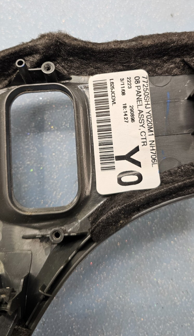 🔥05-10 Honda Odyssey Center Dash Radio Climate Control Bezel Trim Panel silver
