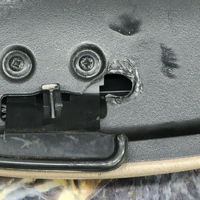 🔥02-09 Chevy Trailblazer GMC ENVOY Center Console Armrest LEATHER Lid TAN defec