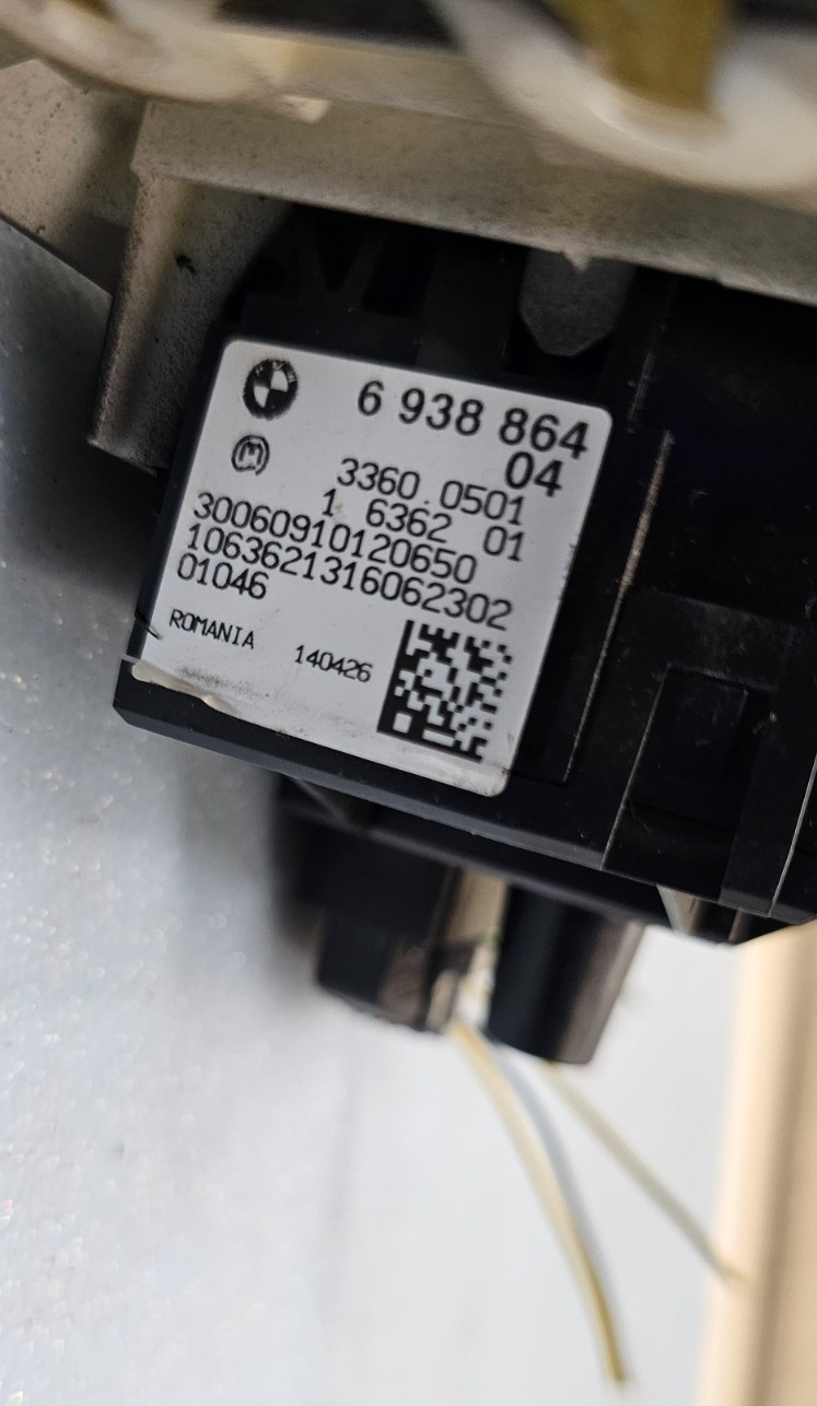 🔥07-13 BMW E92 E93 335i HEADLIGHT FOG LIGHT CONTROL SWITCH W TRIM OEM