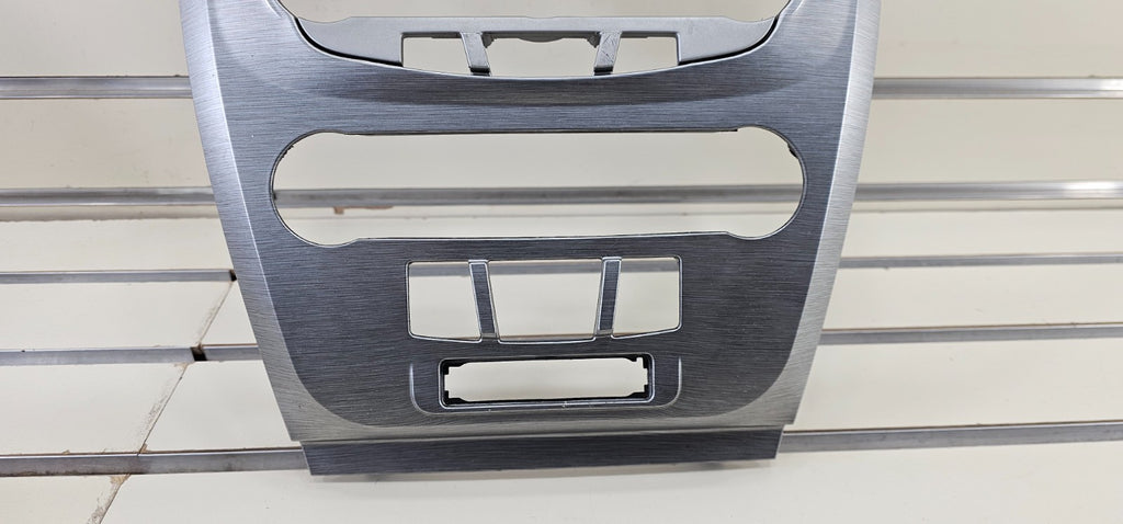  10-12 Fusion Milan Climate Control Radio Stereo Display Bezel Panel Trim Silver