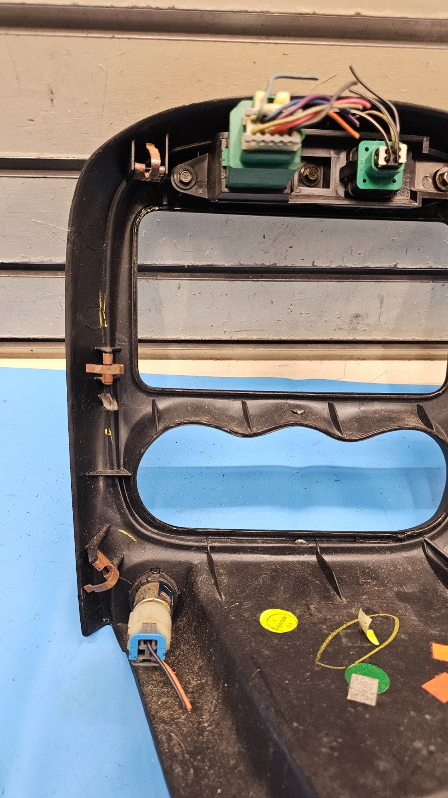 🔥99-05 Pontiac Grand Am Center Dash Radio Climate Bezel Trim Genuine Black OEM