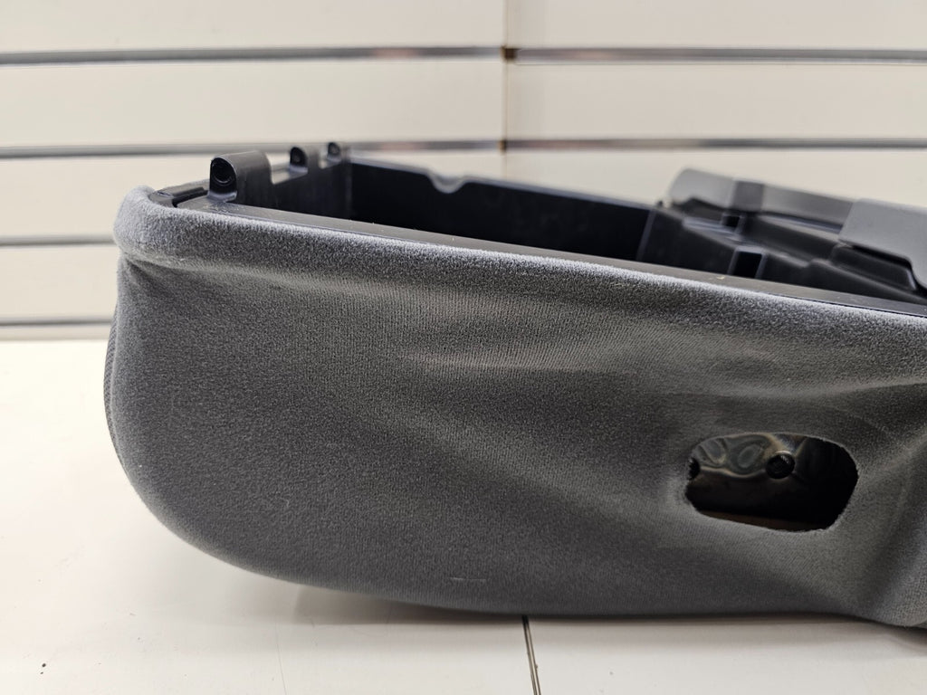 🔥99-10 Ford F250 F350 Center Console JUMP SEAT Storage Arm Rest CLOTH GRAY JS3
