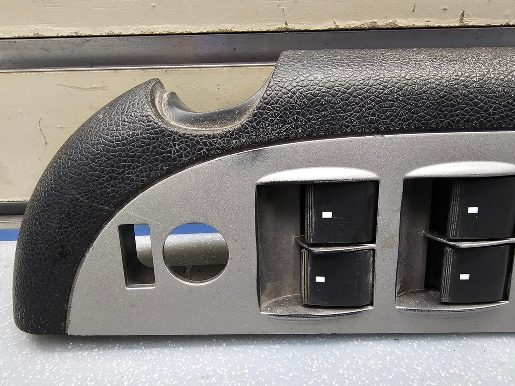 07-13 CHEVY SILVERADO SIERRA LEFT DRIVER MASTER POWER WINDOW SWITCH SILVER WS47