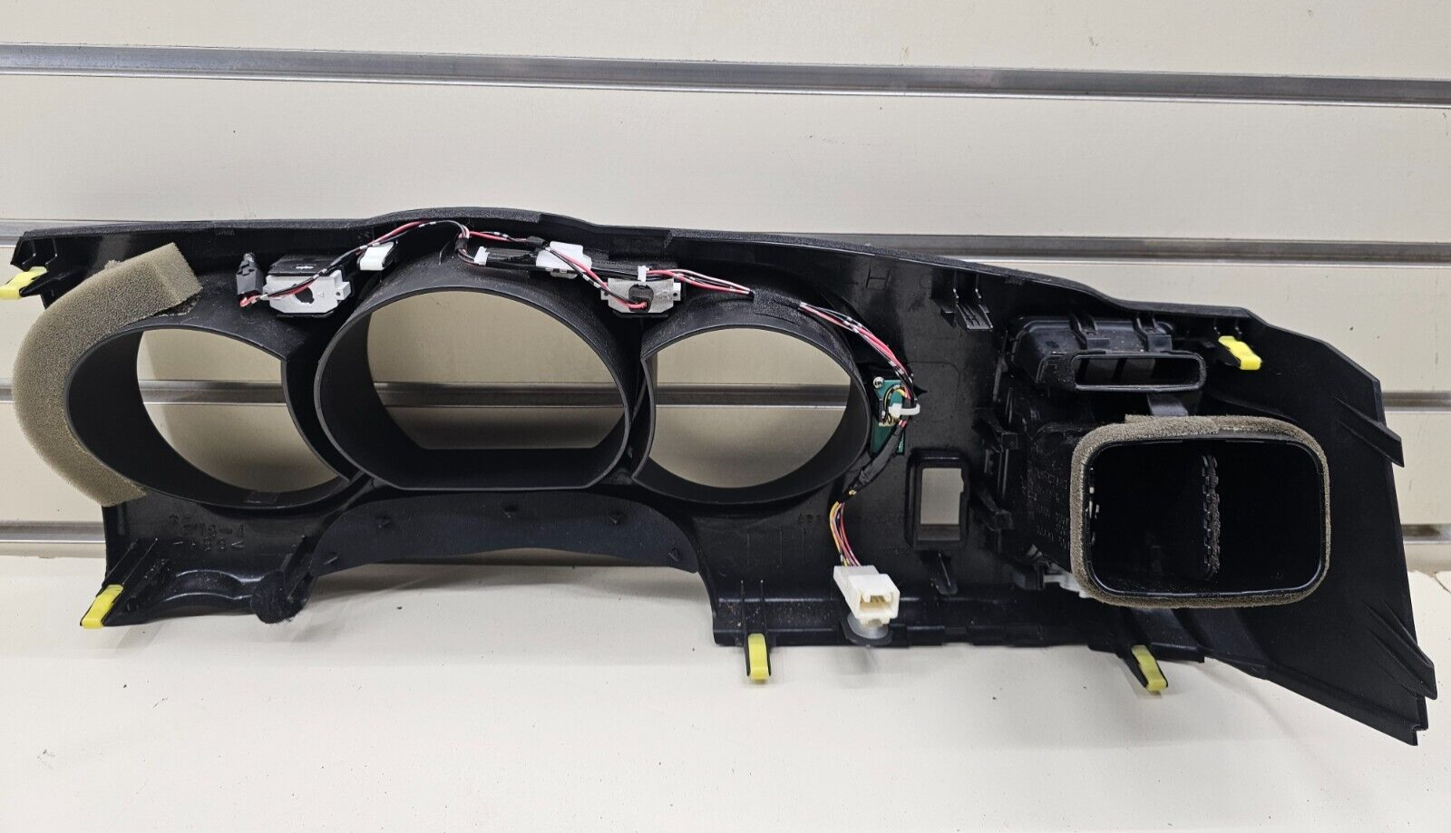 03-06 Toyota 4Runner Dash Speedometer Instrument Cluster Bezel Trim Panel Black