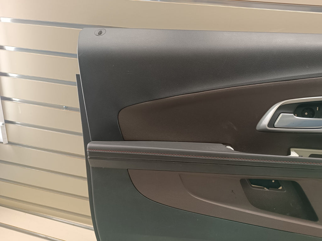 🔥2010 - 2016 CHEVROLET EQUINOX DRIVER LEFT H FRONT DOOR PANEL BLACK/TAN