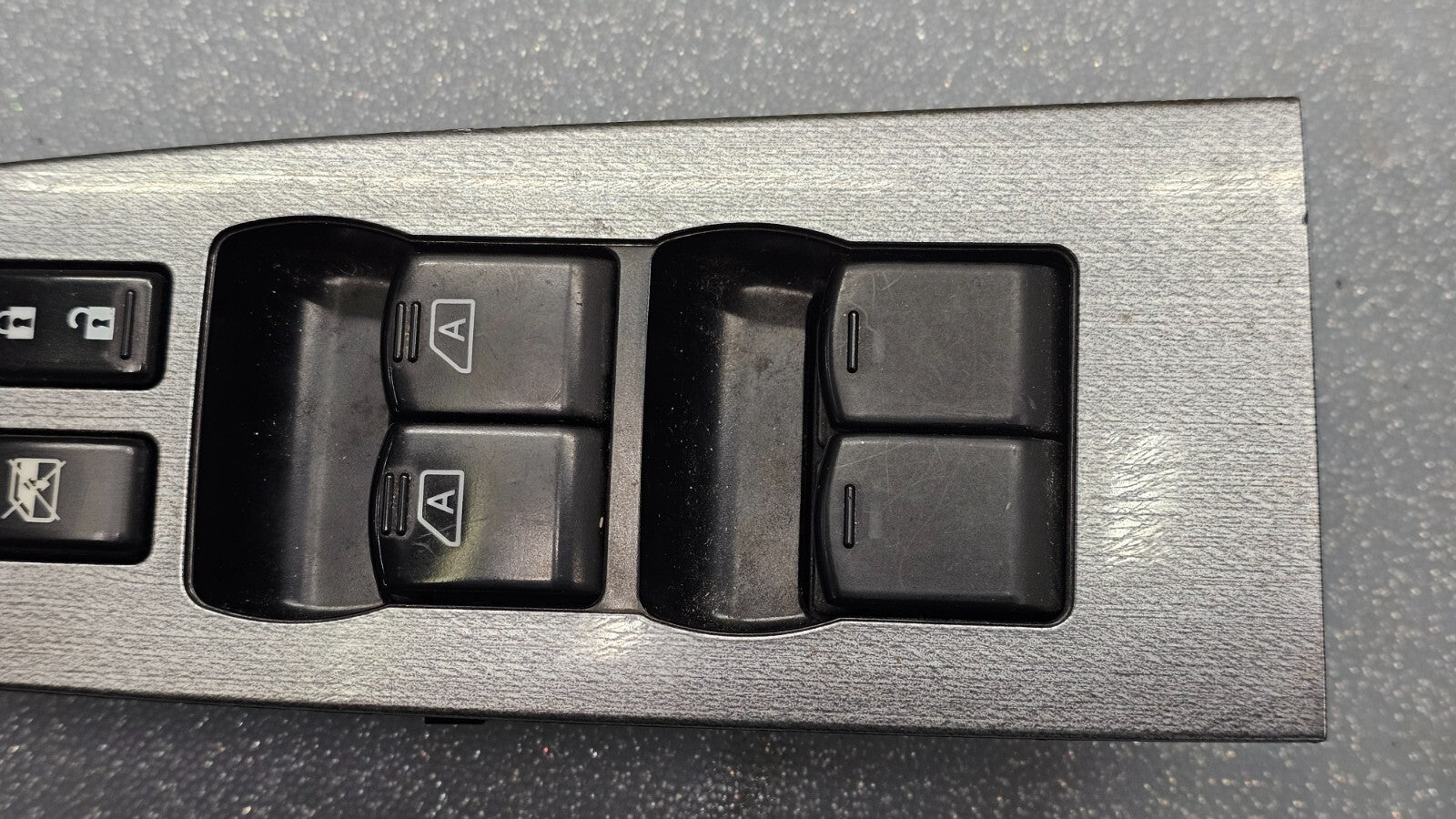 🔥07-12 ALTIMA LEFT DRIVER MASTER POWER WINDOW CONTROL SWITCH ASSEMBLY SILVER