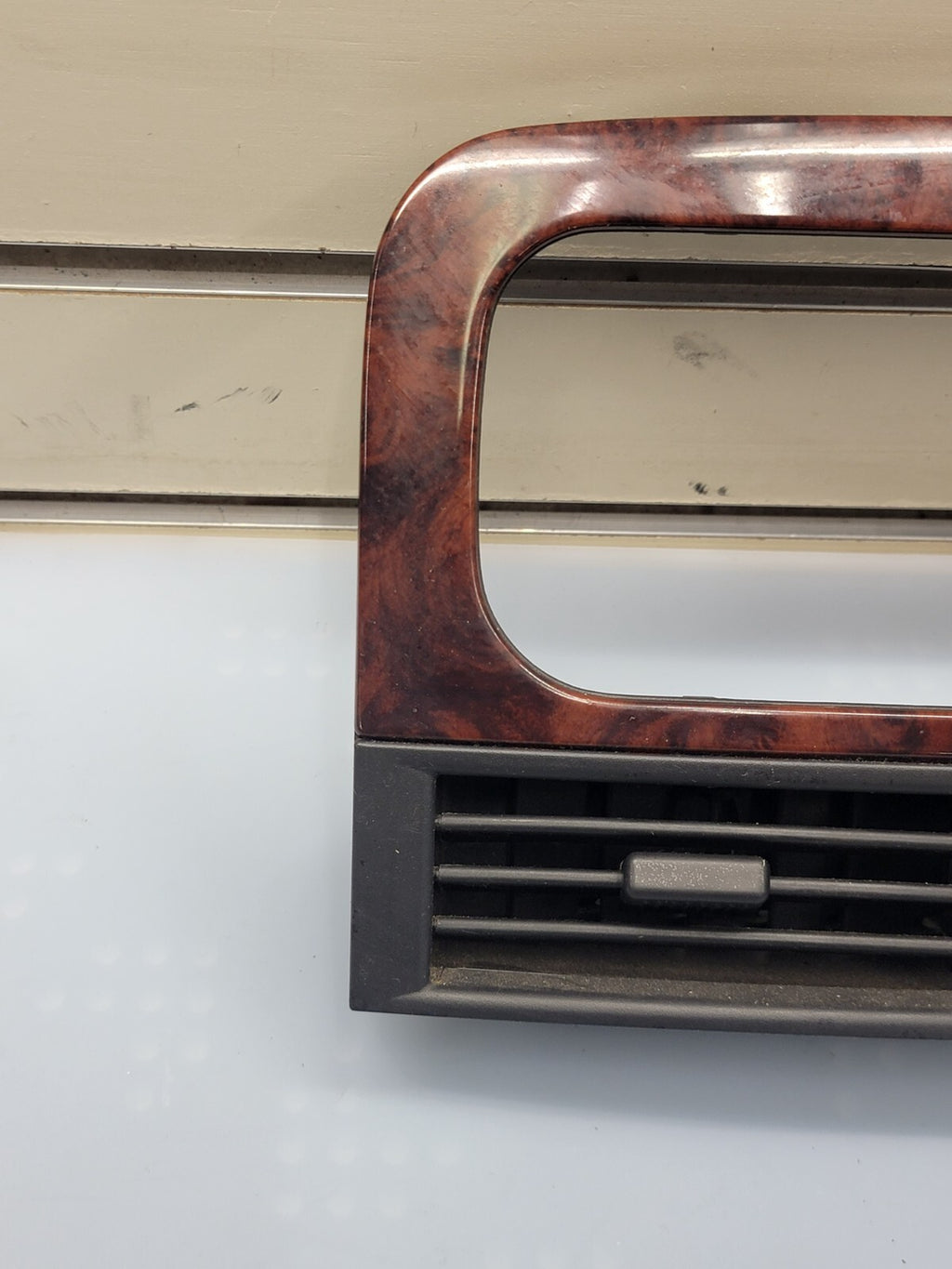 🔥99-04 Jeep Grand Cherokee Center Dash RADIO Bezel A/C Air Vent Trim woodgrain