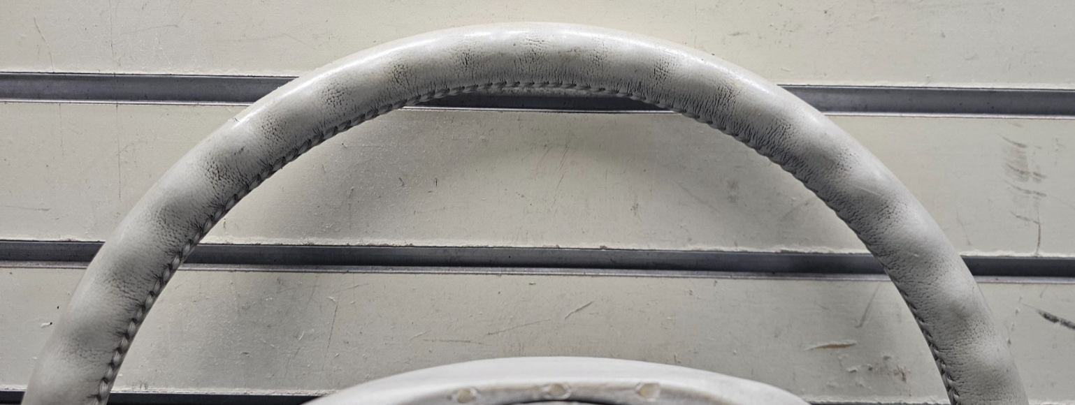 🔥98-04 Grand Marquis Crown Victoria Town Car Driver Steering Wheel Leather GRAY