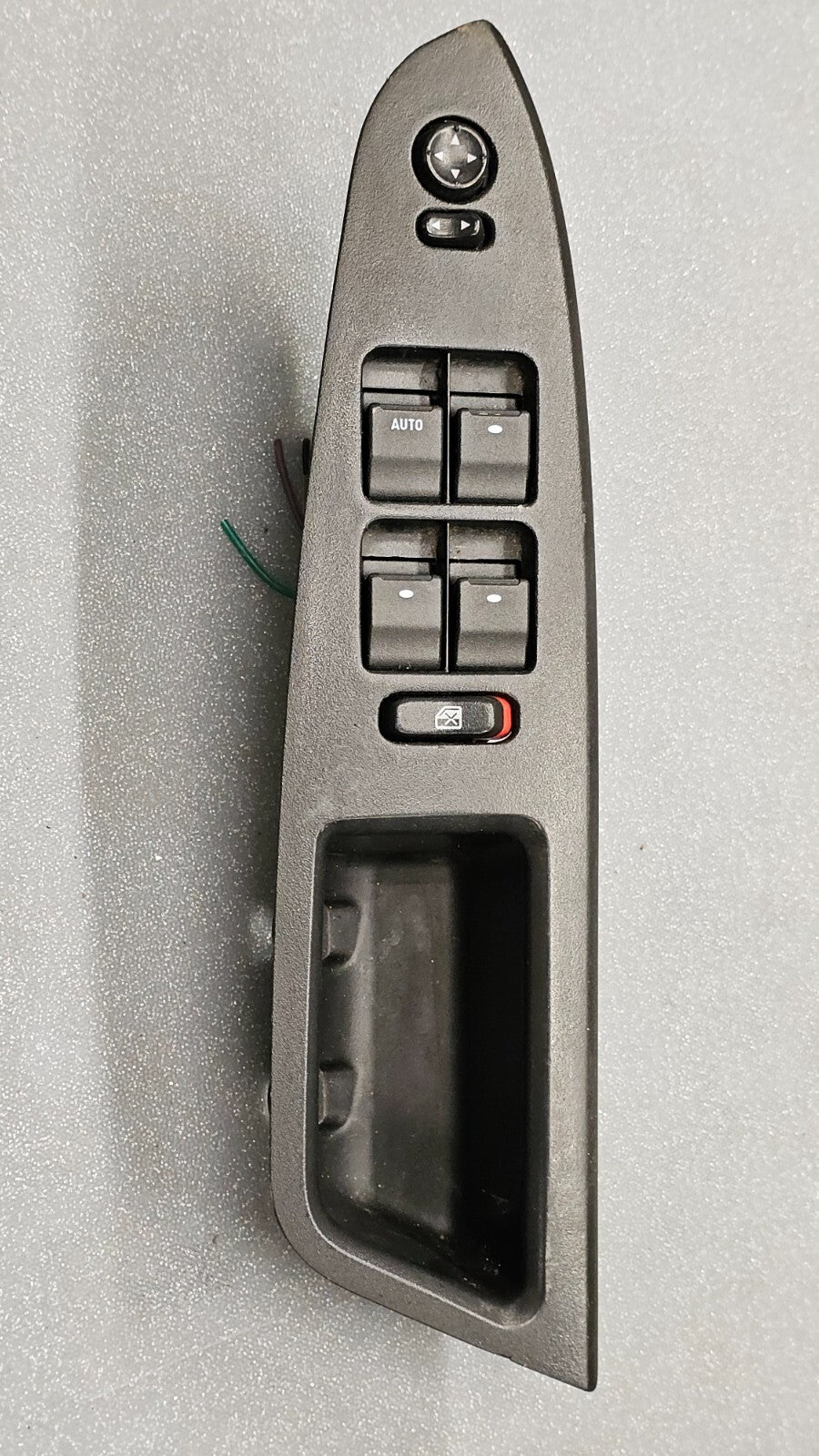 🔥09-16 CHEVY IMPALA LEFT DRIVER MASTER POWER DOOR WINDOW SWITCH BEZEL BLACK