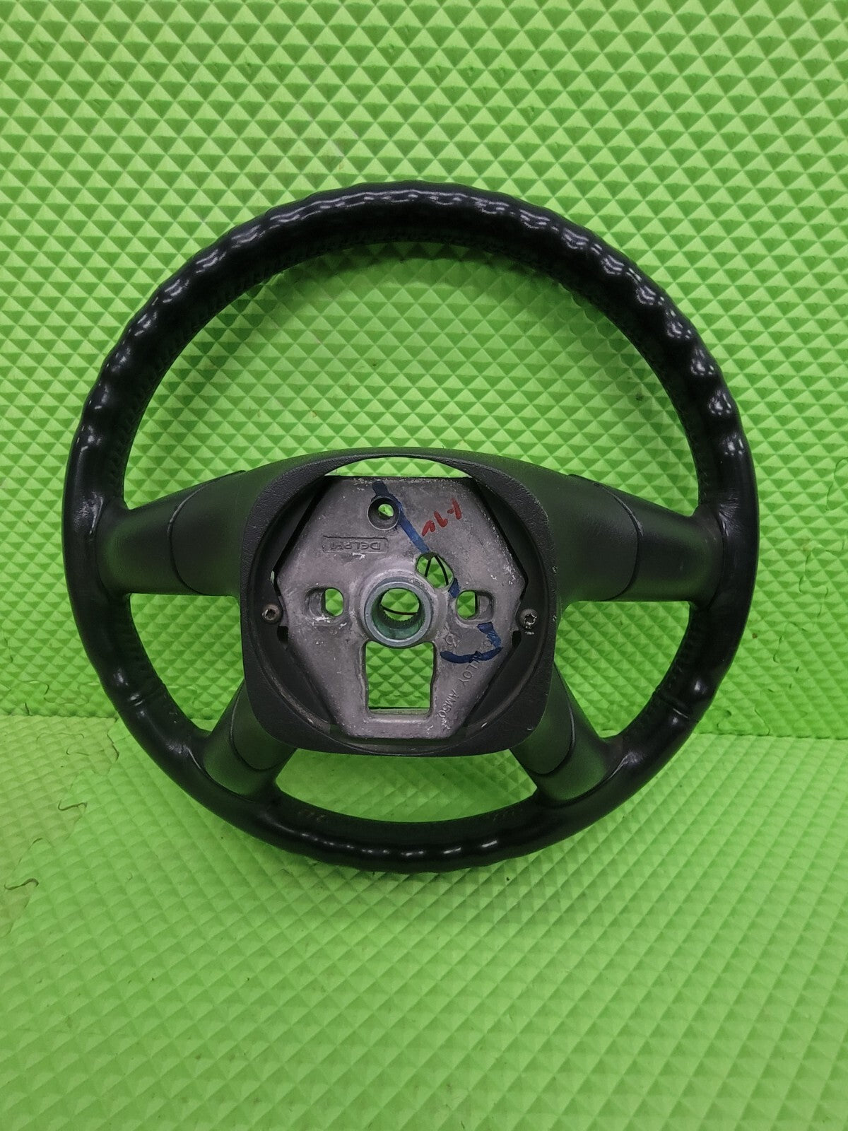 🔥03-06 SILVERADO SIERRA YUKON TAHOE SUBURBAN STEERING WHEEL LEATHER BLACK