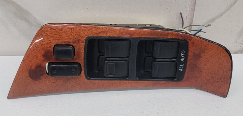 99-03 LEXUS RX300 OEM DRIVER LH SIDE MASTER POWER WINDOW SWITCH WOODGRAIN WS17