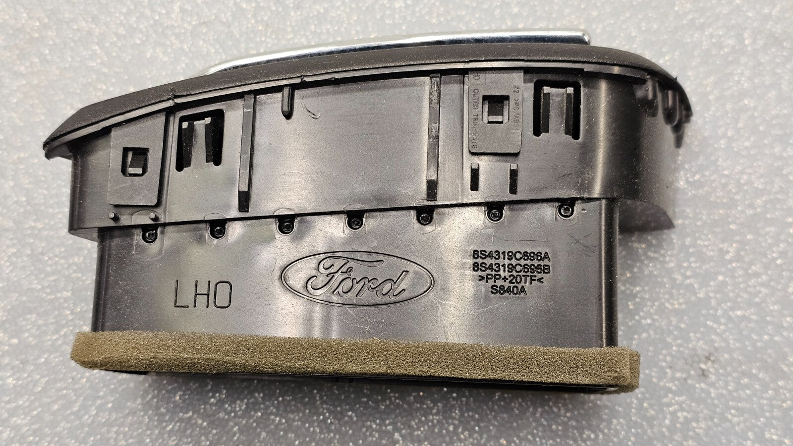 🔥 08-11 Ford Focus Dash Left Driver Air Vent A/C AC Heater Panel Black