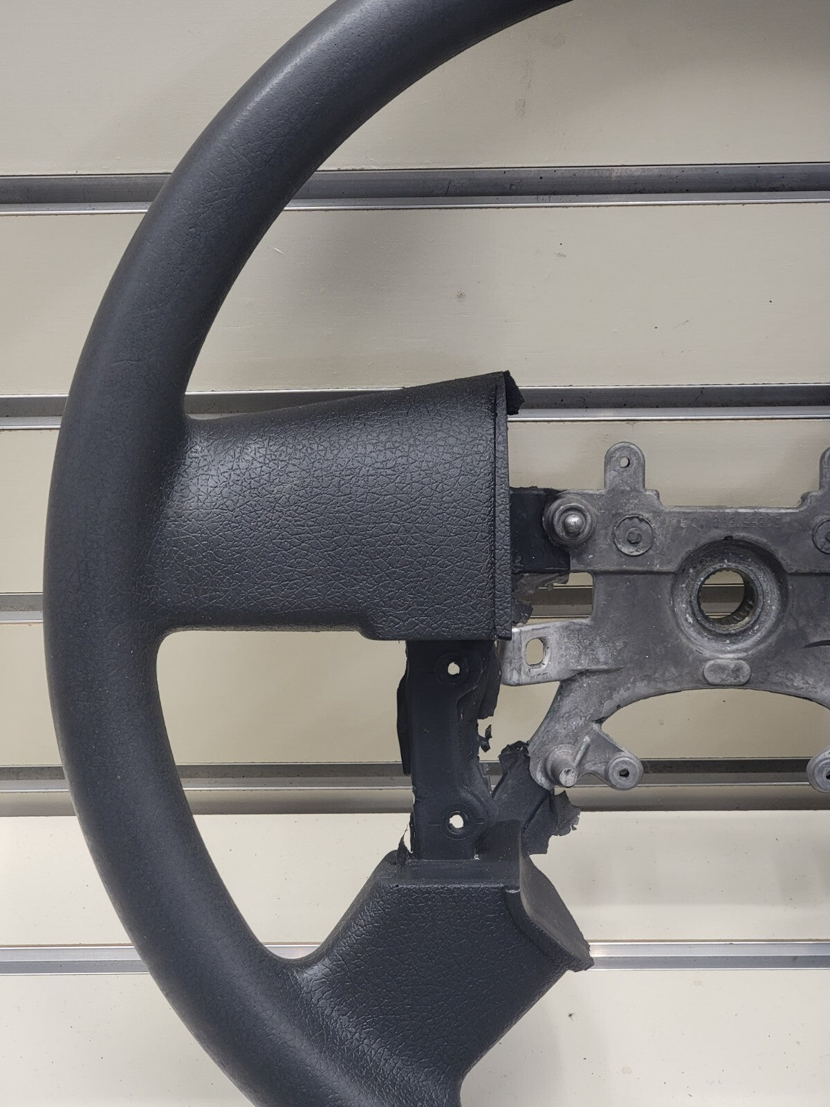 🔥2004-2008 Ford F-150 F150 Tan Leather Wrapped Steering Wheel OEM Black