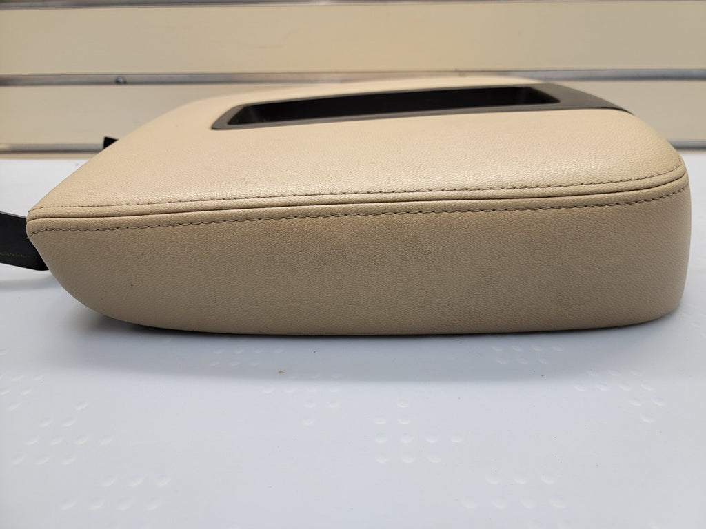 🔥07-13 Chevy Tahoe, Suburban, Yukon Leather Console Lid Armrest Cover TAN JS5