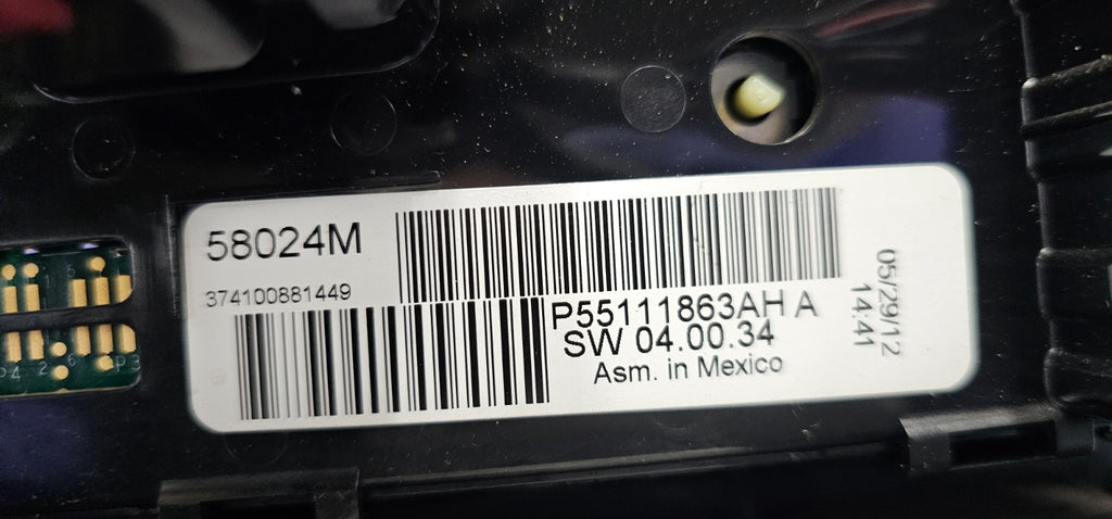 🔥09-11 Volkswagen Routan A/C AC HVAC Heater Climate Temperature Control BLACK 