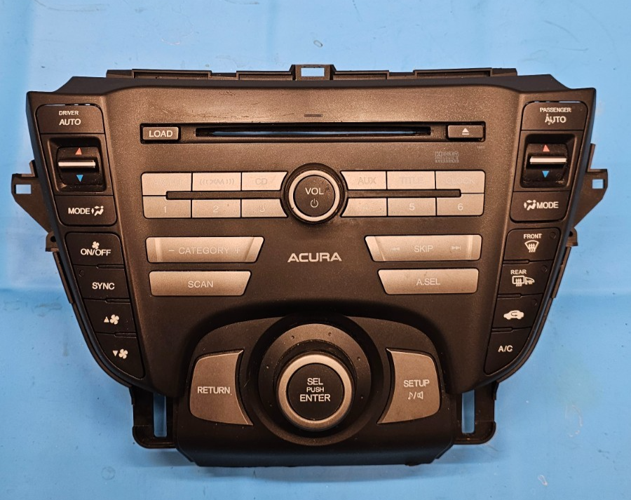 🔥09-14 Acura TL Dash AM FM Radio Stereo Display Single Disc CD MP3 DVD Player