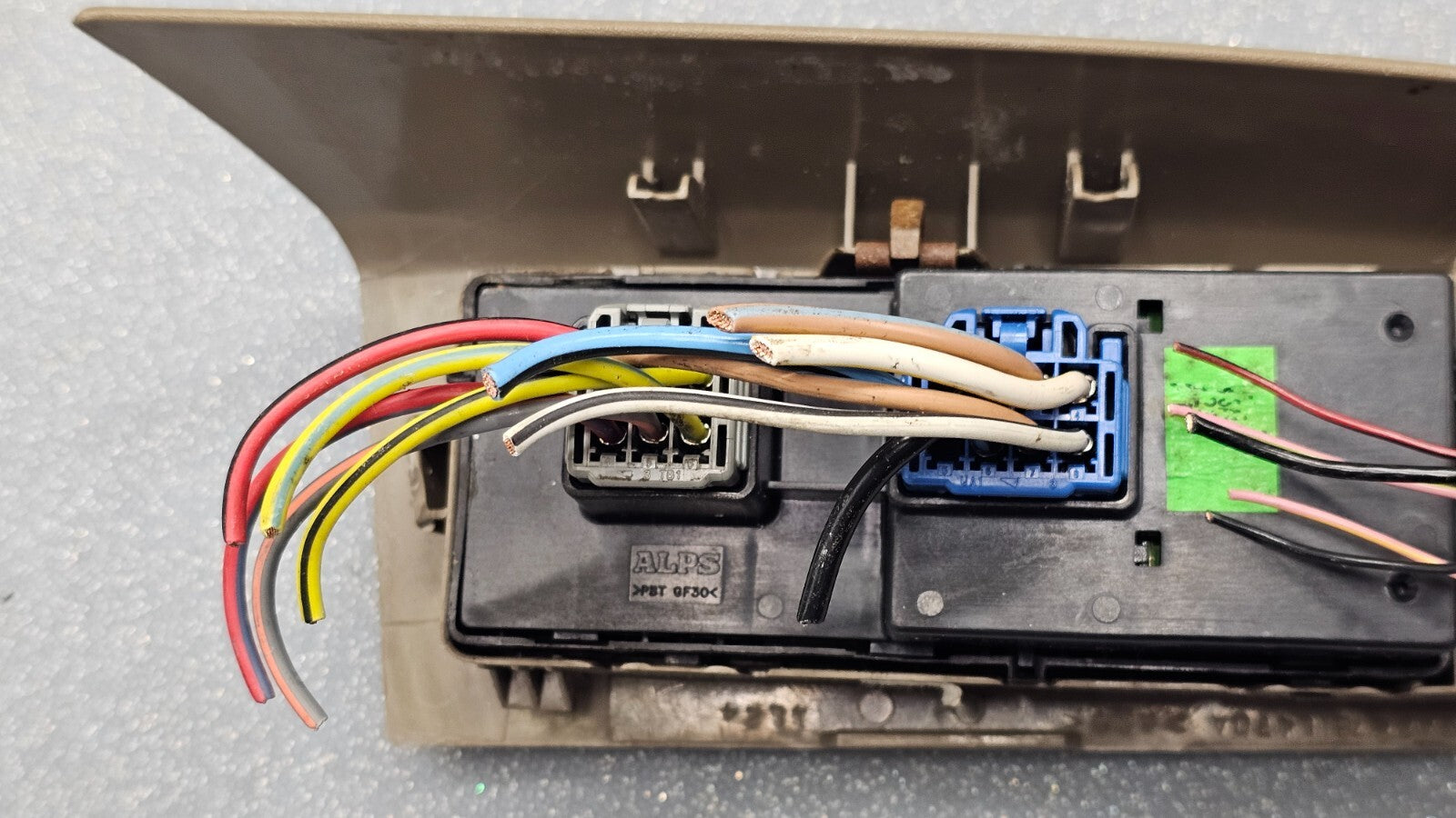 🔥02-05 Explorer Mountaineer Front Left Driver Master Door Window Switch Tan OEM