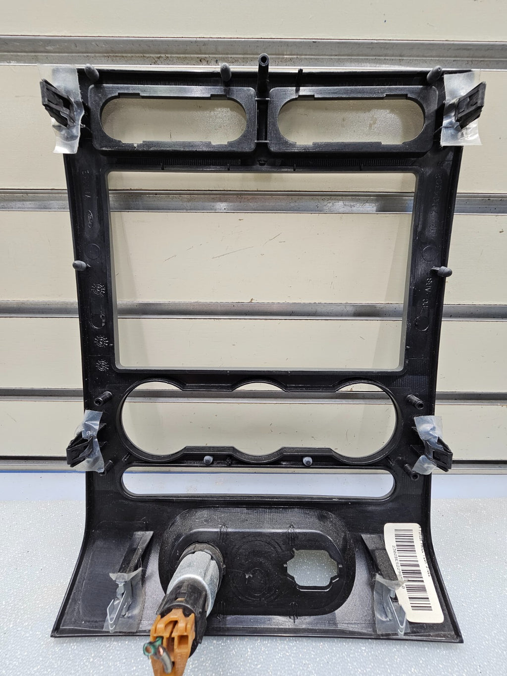 🔥2007-2014 Ford Expedition Radio Dash Bezel Trim Climate Control SILVER OEM