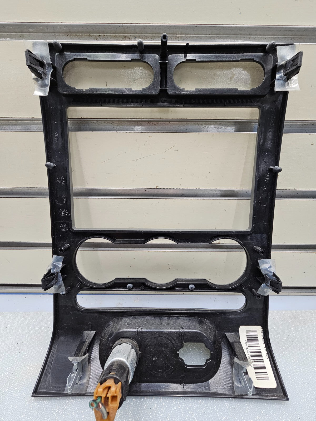🔥2007-2014 Ford Expedition Radio Dash Bezel Trim Climate Control SILVER OEM