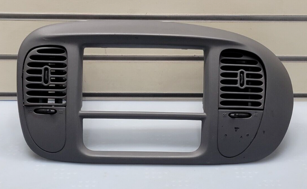 🔥97-03 Ford F150 Center Dash Radio Climate Trim BEZEL Panel Line gray B1