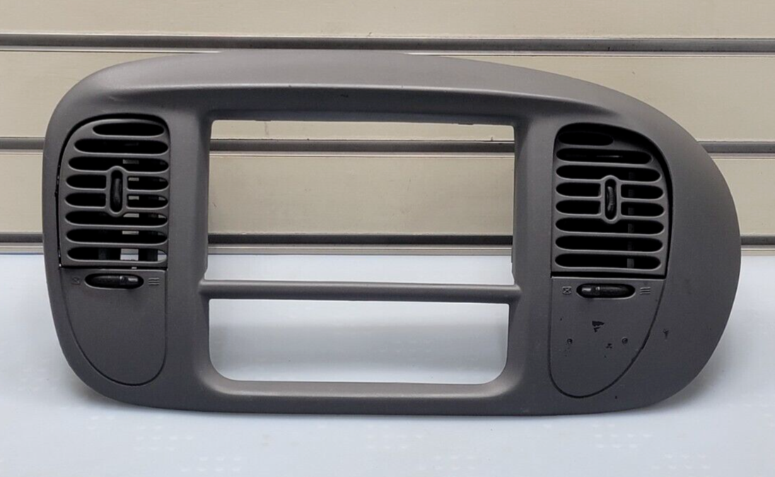 🔥97-03 Ford F150 Center Dash Radio Climate Trim BEZEL Panel Line gray B1