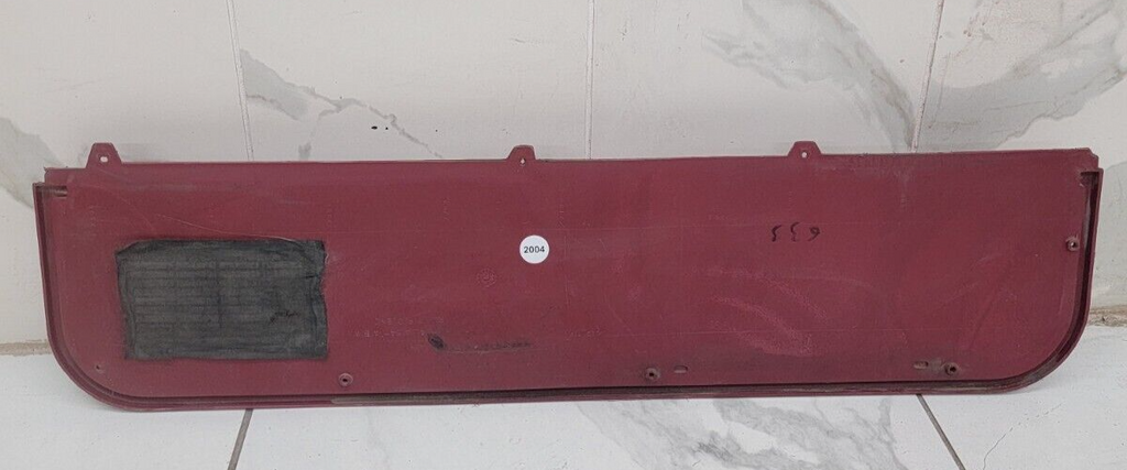 92-96 Ford F150 BRONCO Interior DOOR PANEL Front LEFT LOWER Trim Cloth RED D15