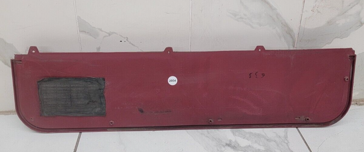 92-96 Ford F150 BRONCO Interior DOOR PANEL Front LEFT LOWER Trim Cloth RED D15