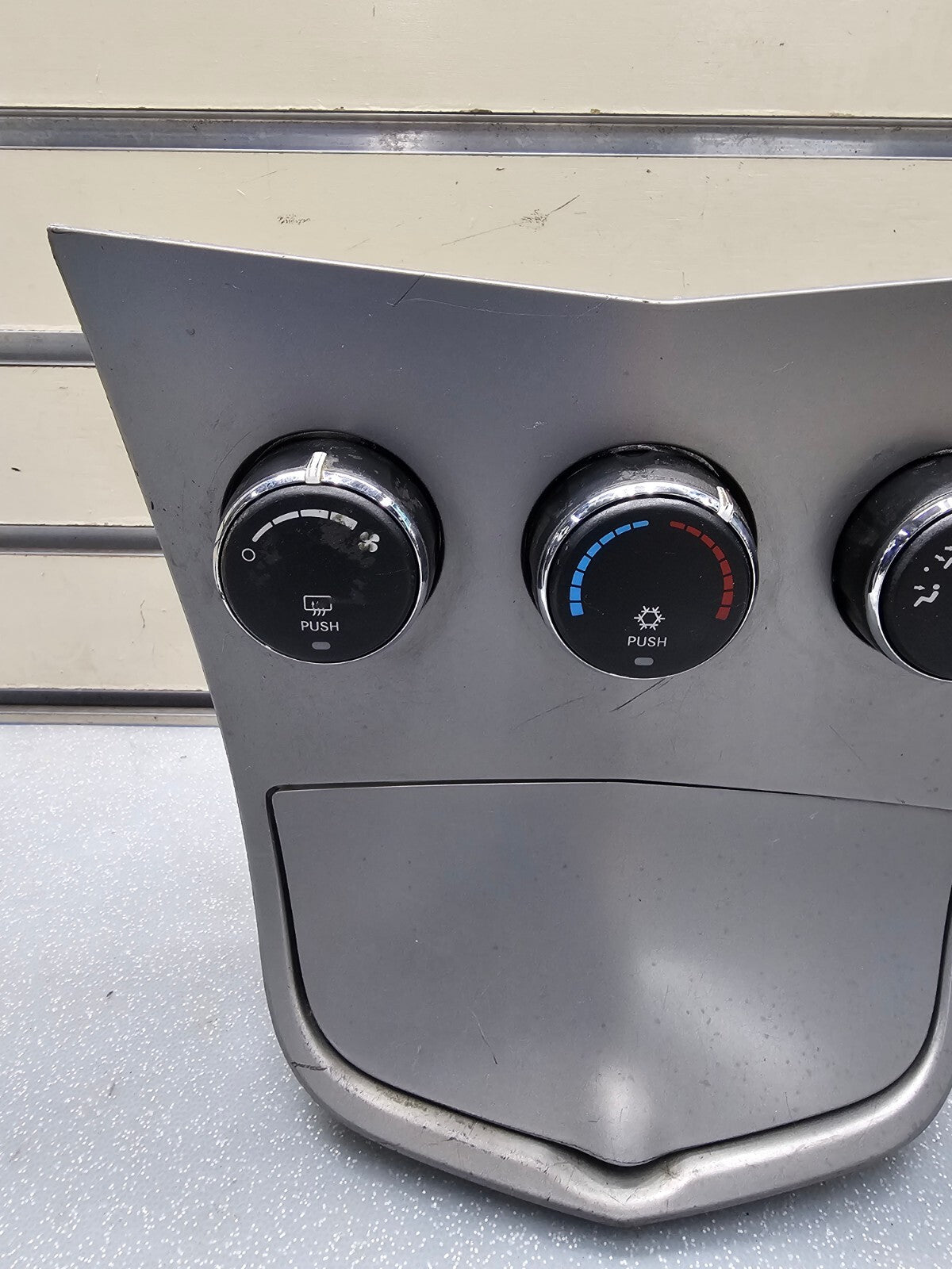 🔥07-10 Sebring Dash Heater Temperature Climate Control Conditioner Bezel Silver