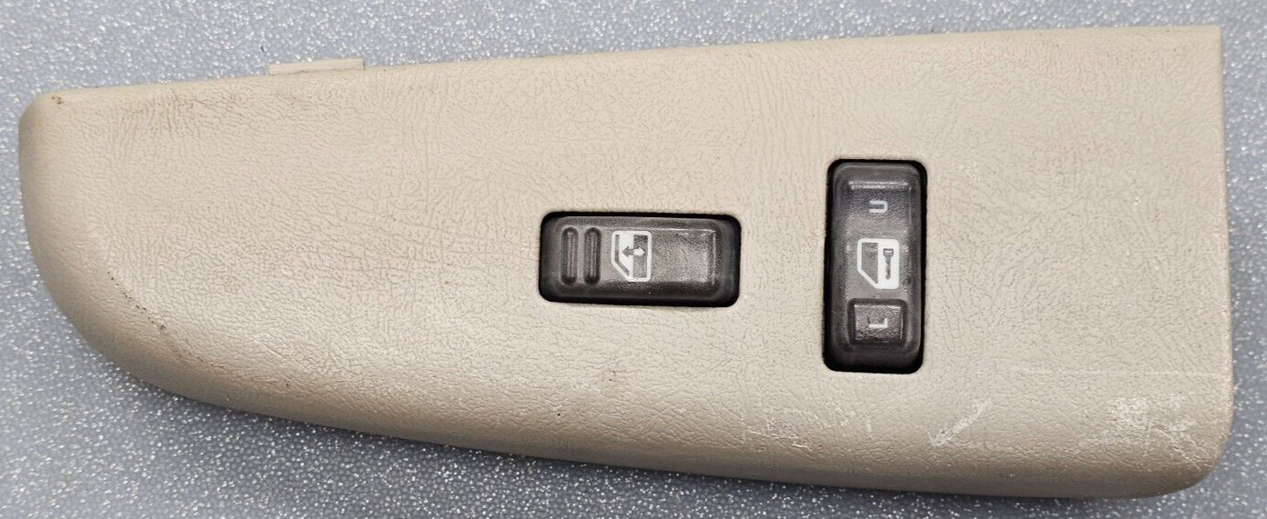 99-02 Silverado SIERRA Power Window Switch Front Passenger Lock TAN WS3