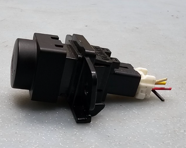 🔥04–15 Altima Maxima Rogue Hazard Emergency Warning Switch Assembly Black OEM