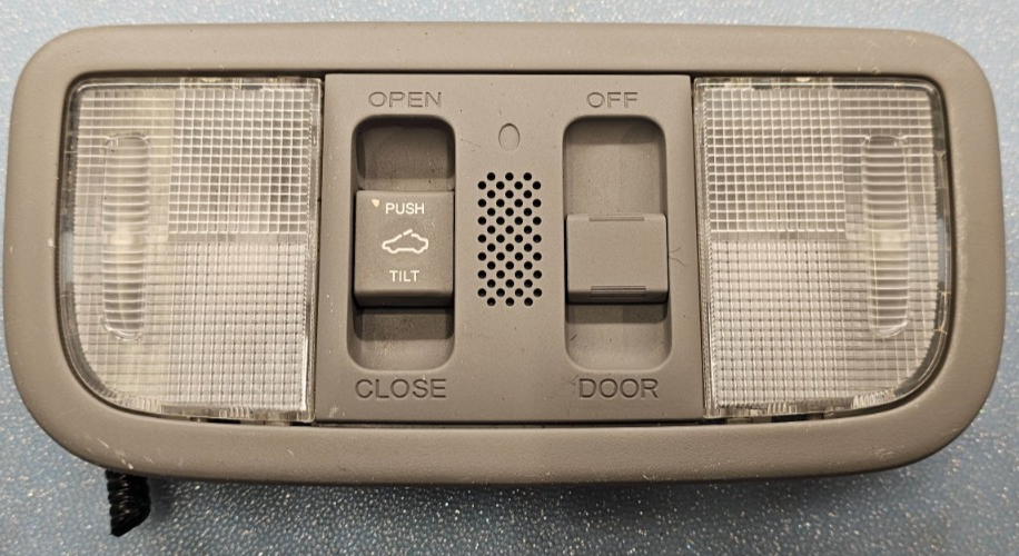 🔥06-11 Honda Civic Overhead Console Sun Roof Switch Door Light Control DK Gray