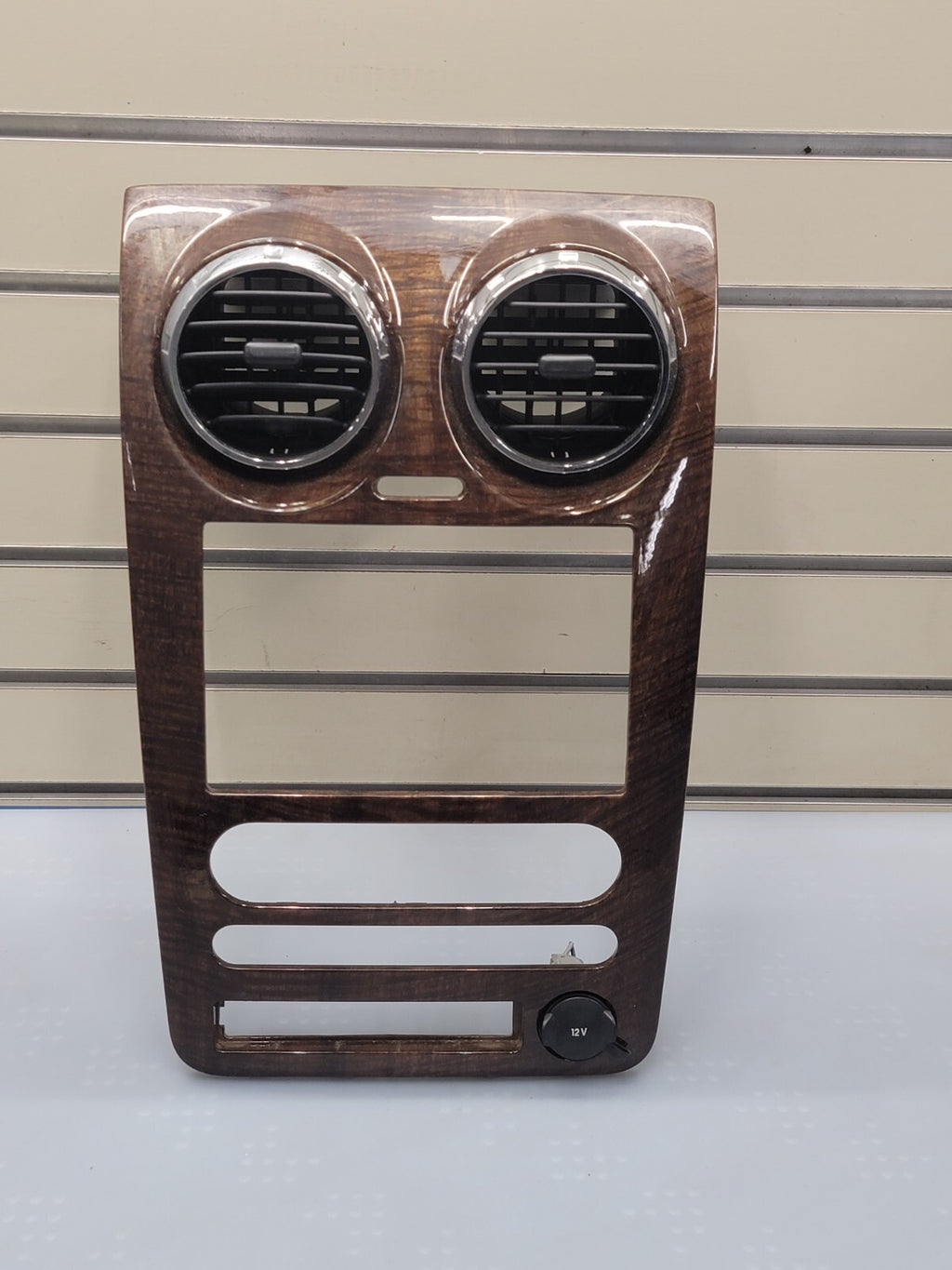 08-09 FORD Taurus X Ford freestyle Center Dash Radio Climate Beze Trim woodgrain
