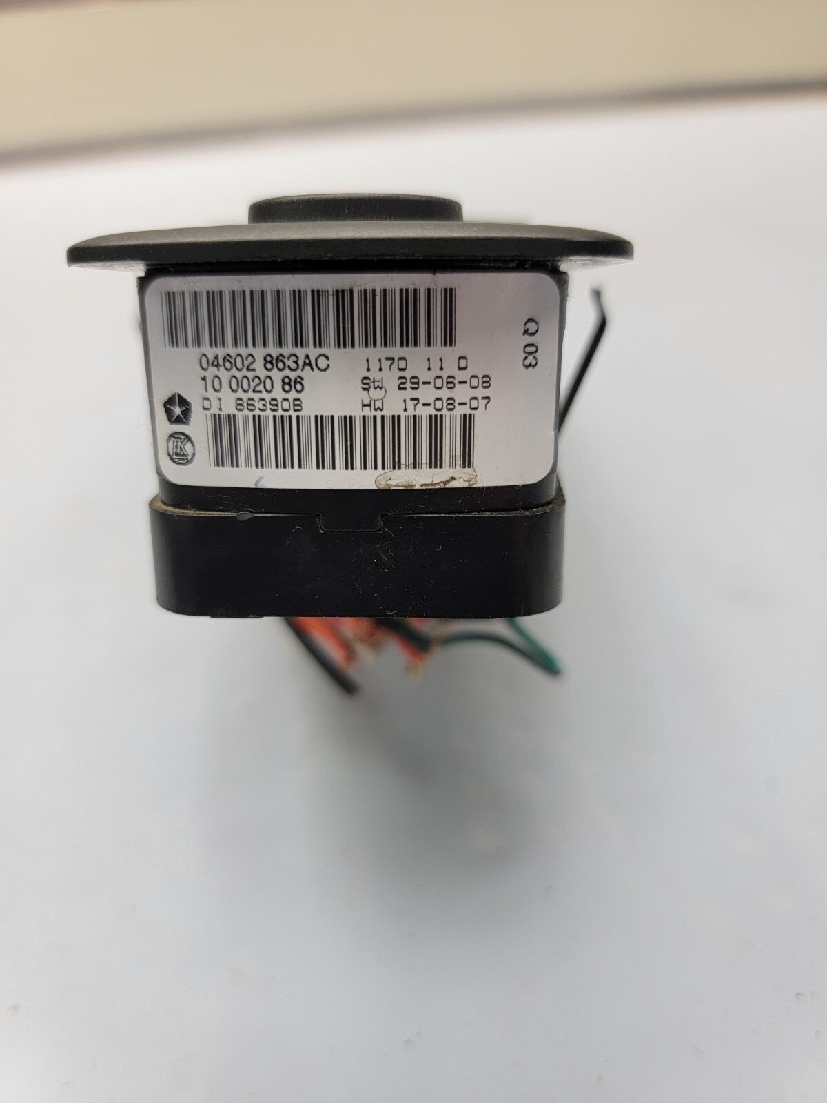 🔥2008-2020 Dodge Grand Caravan T&C Master Window Switch Unit OEM BLACK WS29
