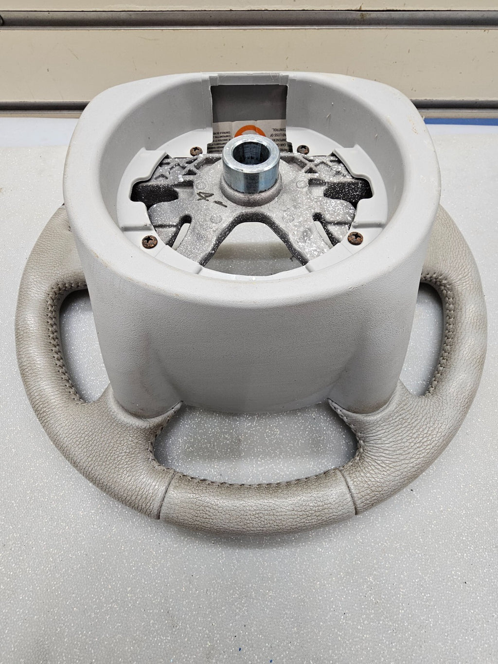 🔥2003-2006 LINCOLN NAVIGATOR Steering Driver Wheel GRAY/WOODGRAIN Fits