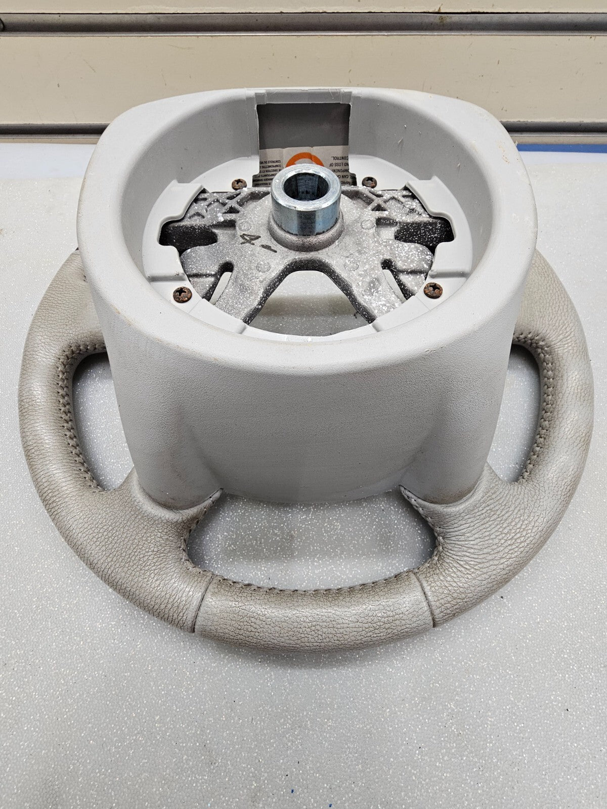 🔥2003-2006 LINCOLN NAVIGATOR Steering Driver Wheel GRAY/WOODGRAIN Fits
