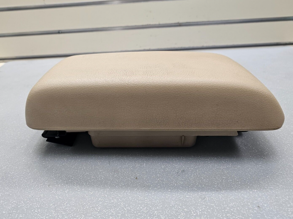 10-12 Fusion Milan Front Center Console Lid Armrest Cover Top Pad Assembly Tan