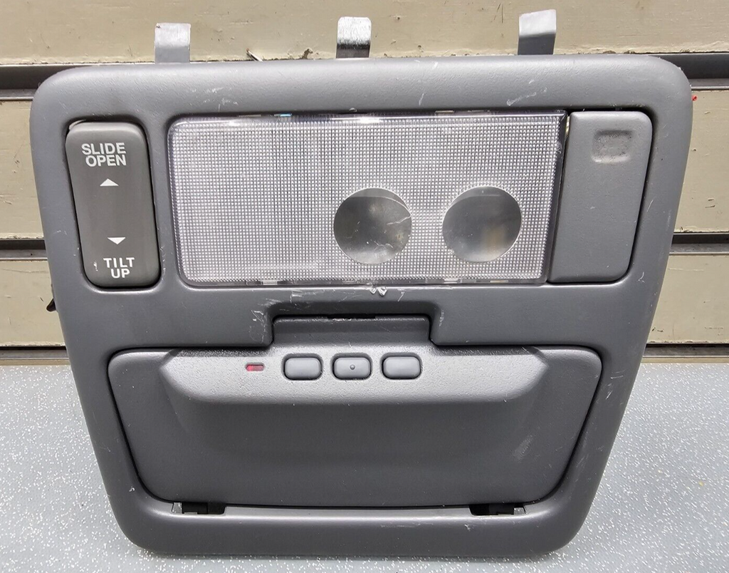 🔥01-05 RAV4 Highlander Solara Overhead Console Dome Light Lamp Assembly Gray