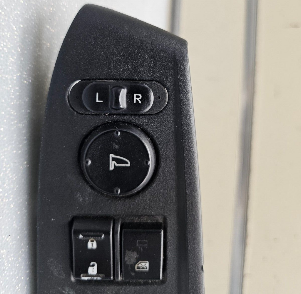 08-12 ACCORD Left Driver Door Master Power Window Lock Switch Assembly Black OEM