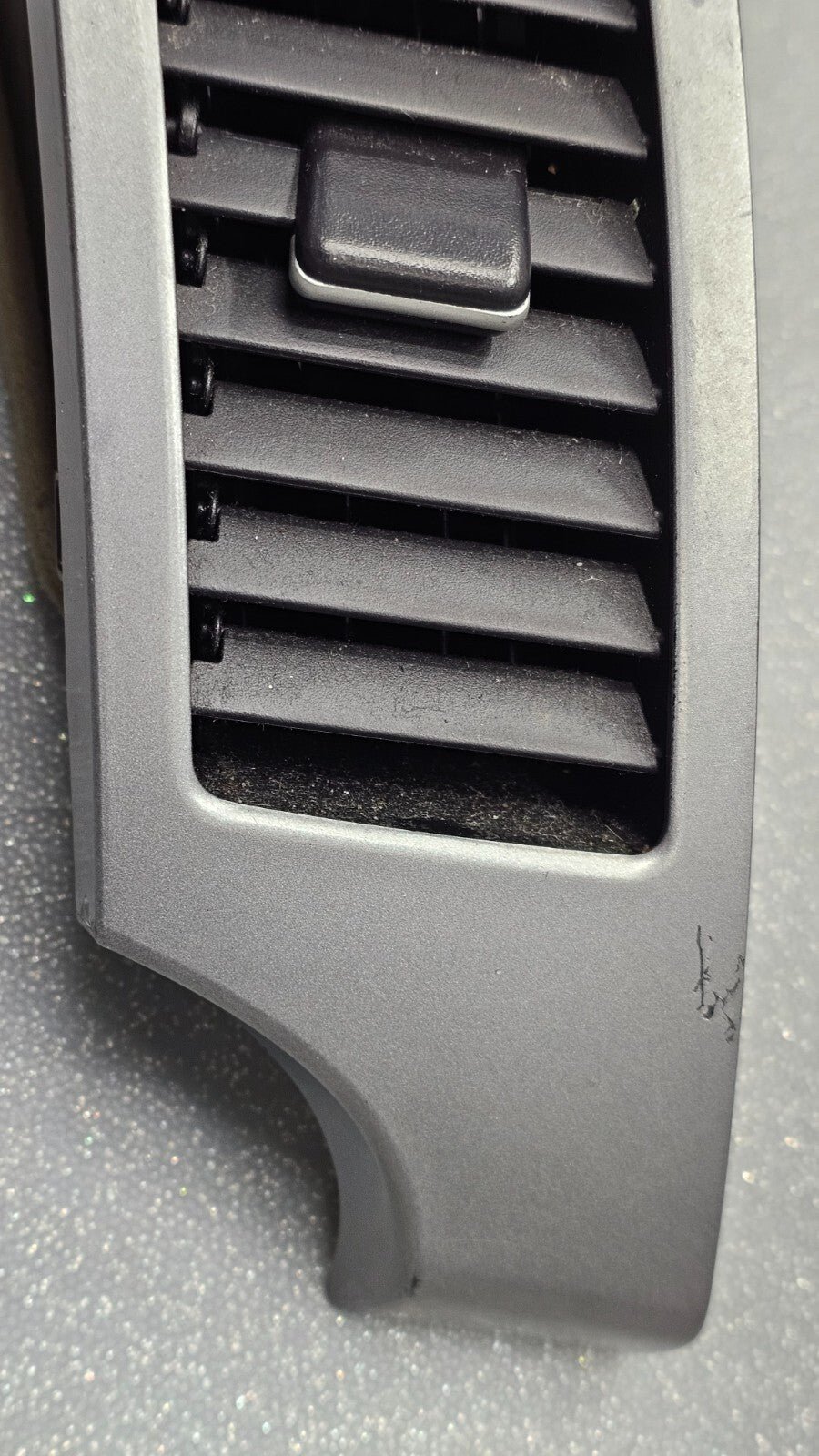 🔥07-10 Mitsubishi Outlander Dash Left Driver Master Air Vent A/C Heater Silver