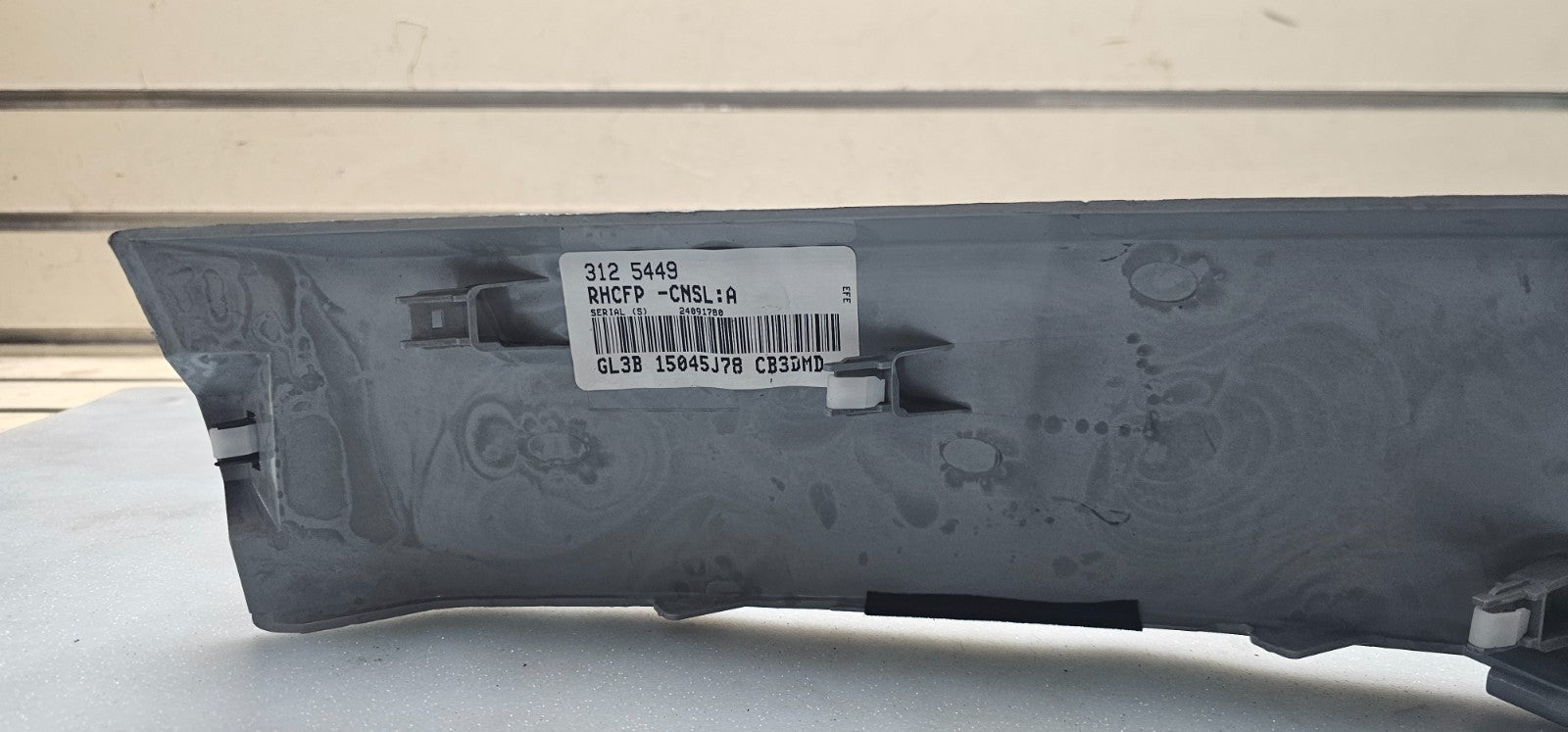 15-20 Ford F150 Left Driver Dash Outer AC A/C HVAC Air Vent Heater Panel Silver