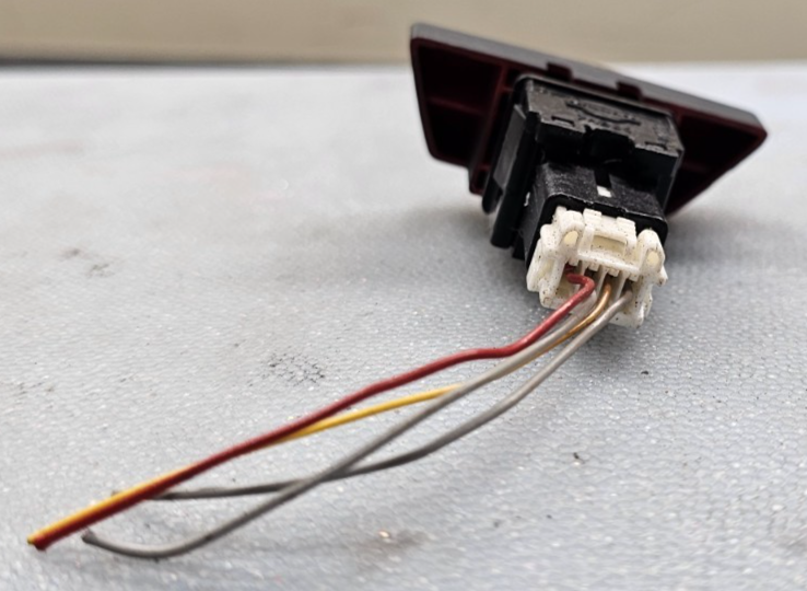 🔥13-18 ALTIMA HAZARD EMERGENCY WARNING LIGHT LAMP BUTTON SWITCH ASSEMBLY BLACK