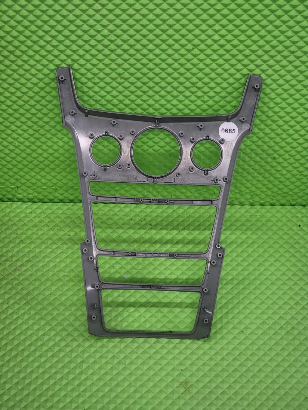 🔥2008-2013 Cadillac CTS Radio Control Panel trim bezel gray B44