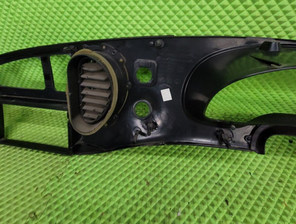🔥97-03 Ford E-150 Econoline Dash Gauge Cluster Bezel Climate Radio Trim Black