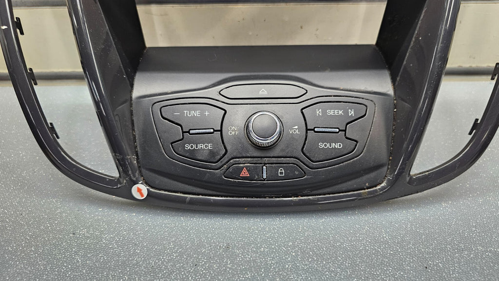 🔥2013-2016 FORD ESCAPE  DASH FM RADIO STEREO DISPLAY BEZEL BLACK OEM