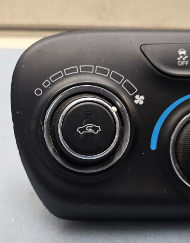 🔥13-16 DODGE DART Dash AC A/C HVAC Heater Temperature Climate Control Black